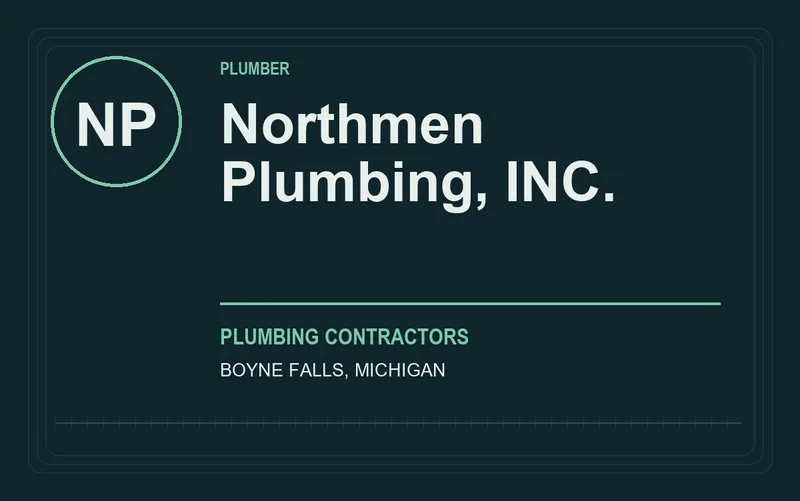 Northmen Plumbing, INC. in Boyne Falls, Michigan