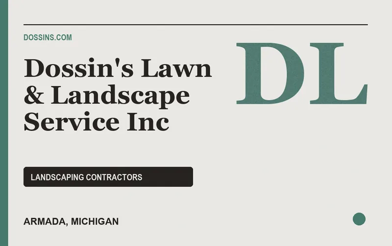 Dossin's Lawn & Landscape Service Inc in Armada, Michigan