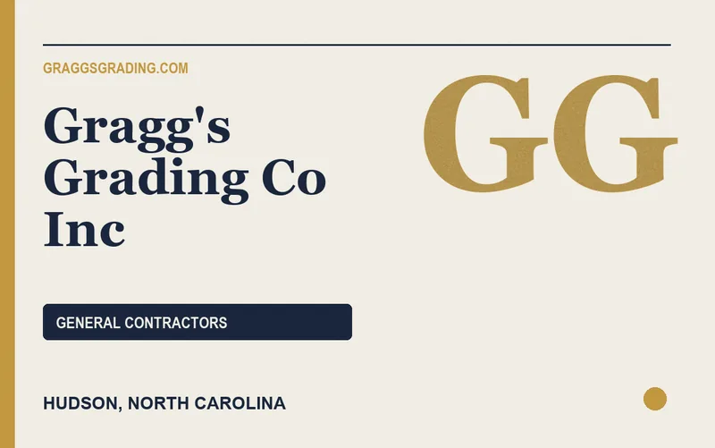 Gragg's Grading Co Inc in Hudson, North Carolina