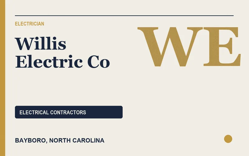 Willis Electric Co in Bayboro, North Carolina