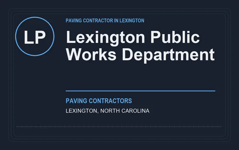 Lexington Public Works Department in Lexington, North Carolina