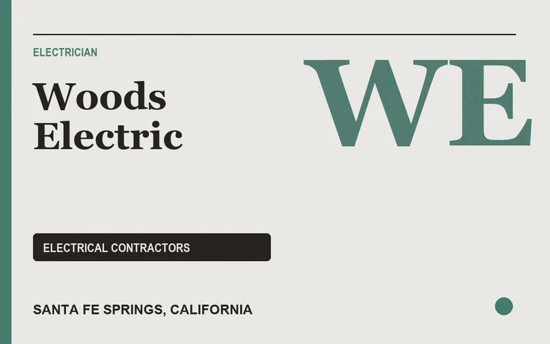 Woods Electric in Santa Fe Springs, California