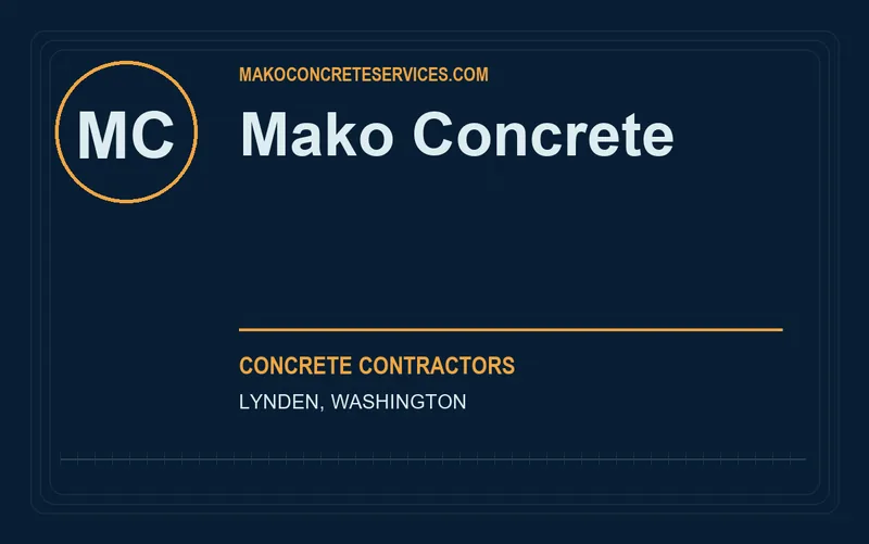 Mako Concrete in Lynden, Washington