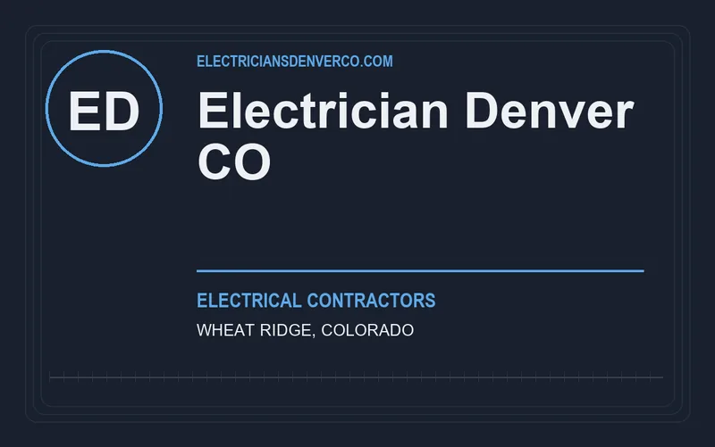 Electrician Denver CO in Wheat Ridge, Colorado