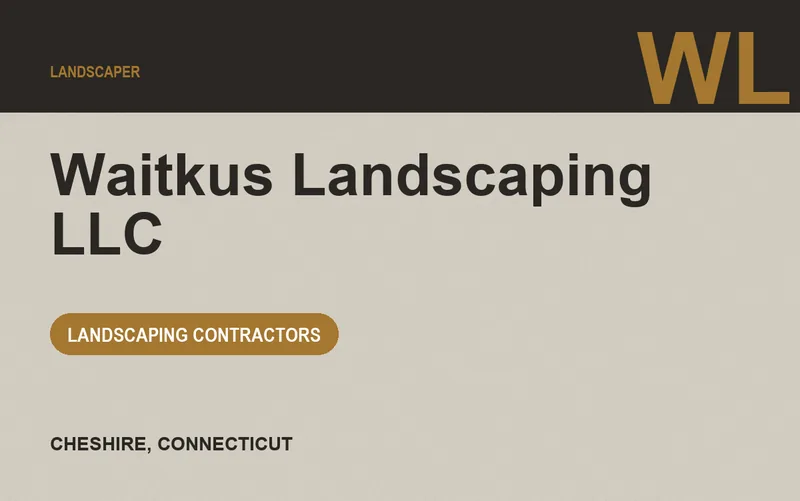 Waitkus Landscaping LLC in Cheshire, Connecticut