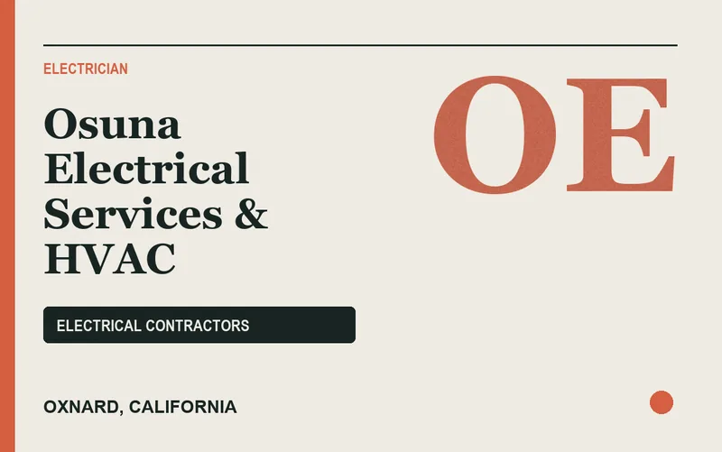 Osuna Electrical Services & HVAC in Oxnard, California