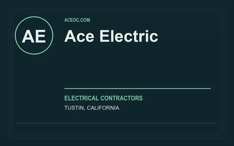 Ace Electric in Tustin, California