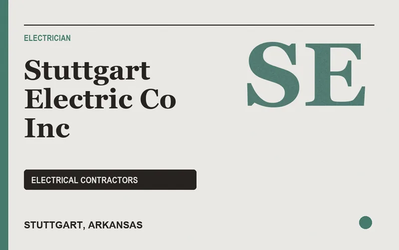 Stuttgart Electric Co Inc in Stuttgart, Arkansas
