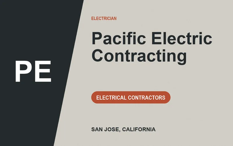 Pacific Electric Contracting in San Jose, California