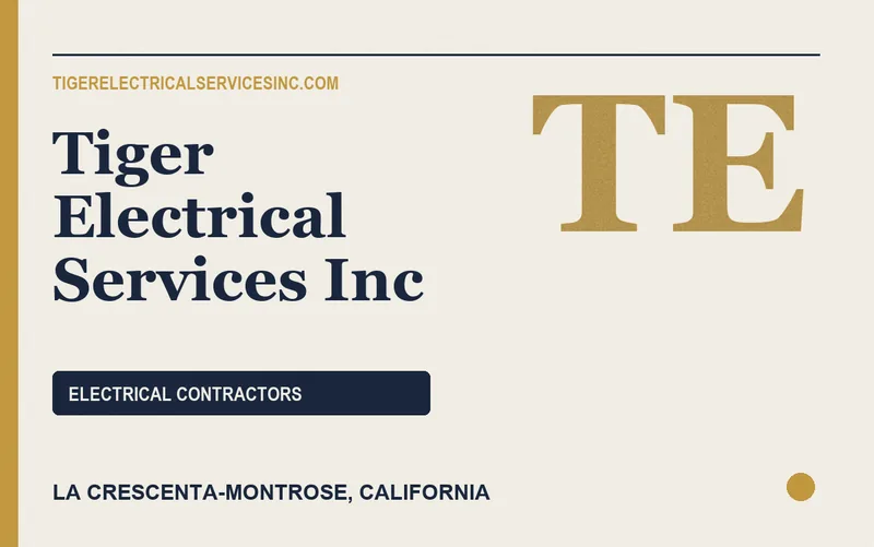 Tiger Electrical Services Inc in La Crescenta-Montrose, California