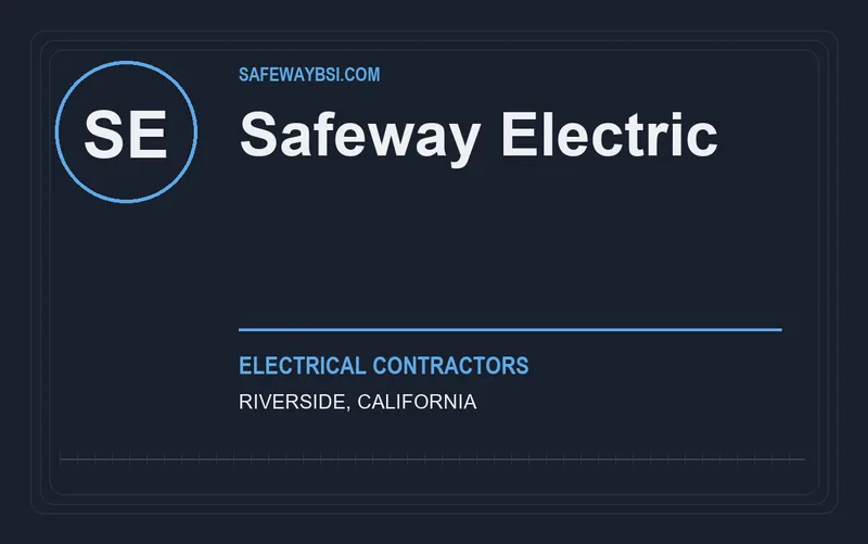 Safeway Electric in Riverside, California