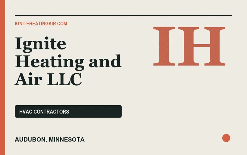 Ignite Heating and Air LLC in Audubon, Minnesota