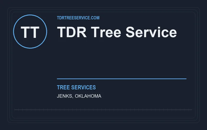 TDR Tree Service in Jenks, Oklahoma