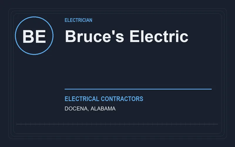 Bruce's Electric in Docena, Alabama