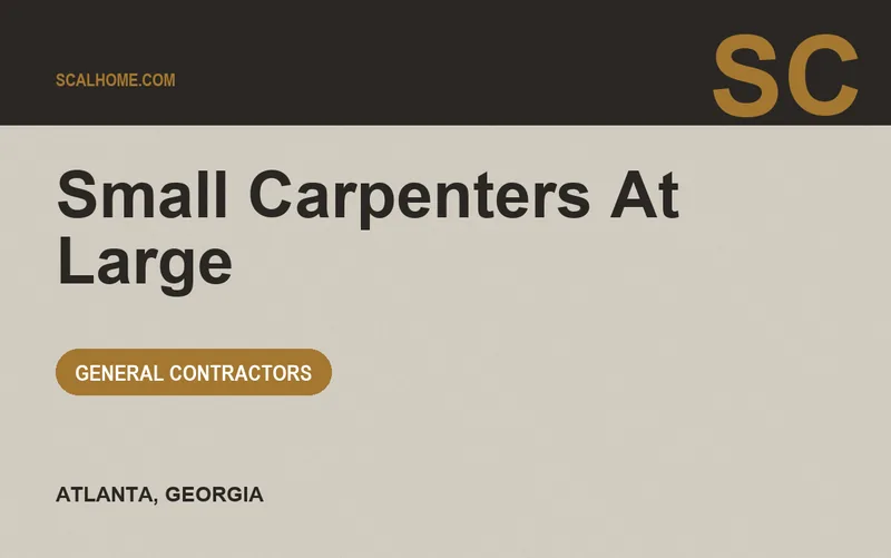 Small Carpenters At Large in Atlanta, Georgia