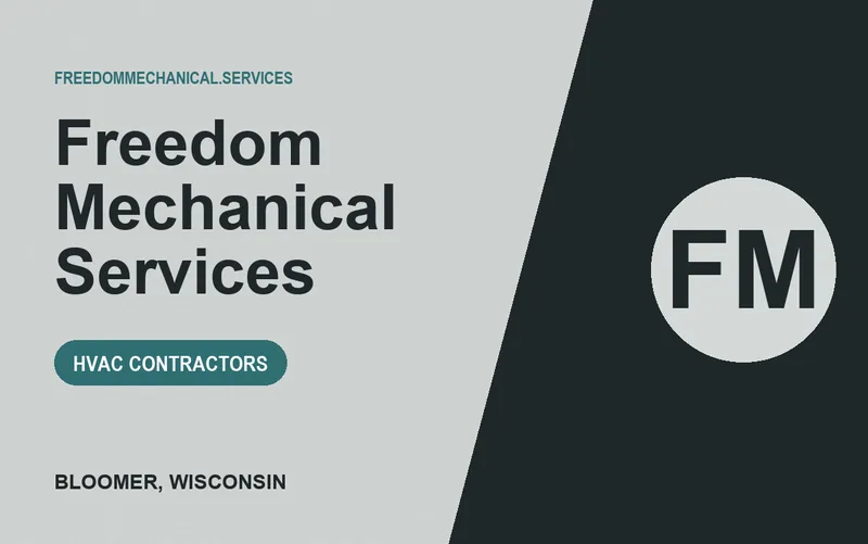 Freedom Mechanical Services in Bloomer, Wisconsin