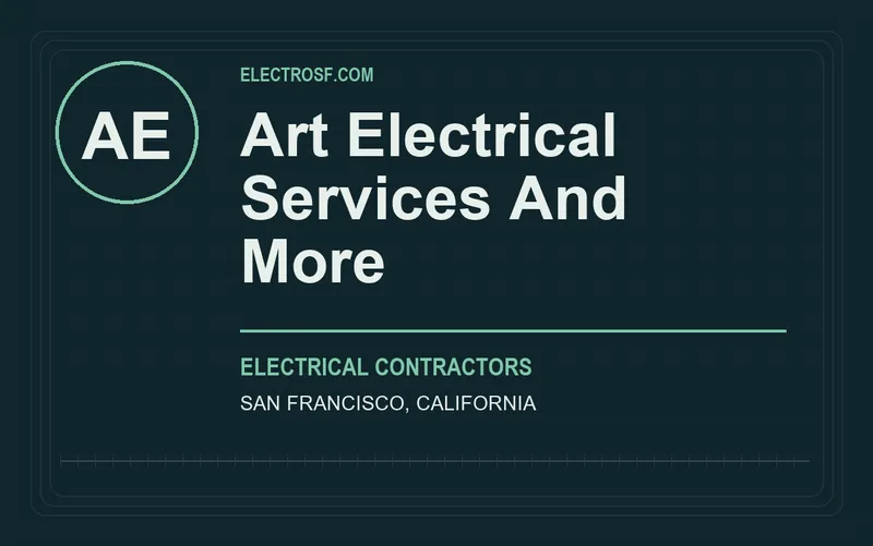 Art Electrical Services And More in San Francisco, California