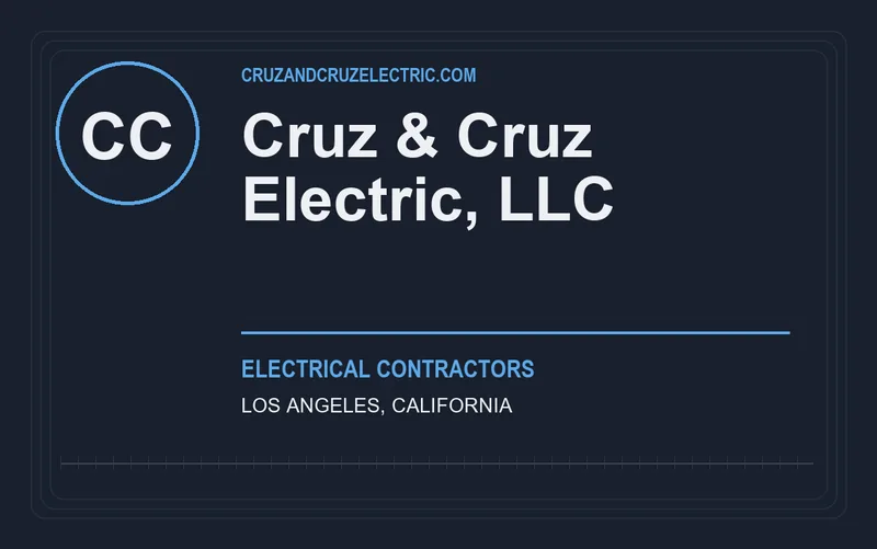 Cruz & Cruz Electric, LLC in Los Angeles, California