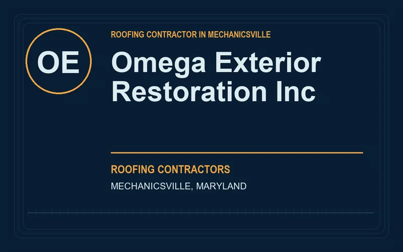 Omega Exterior Restoration Inc in Mechanicsville, Maryland