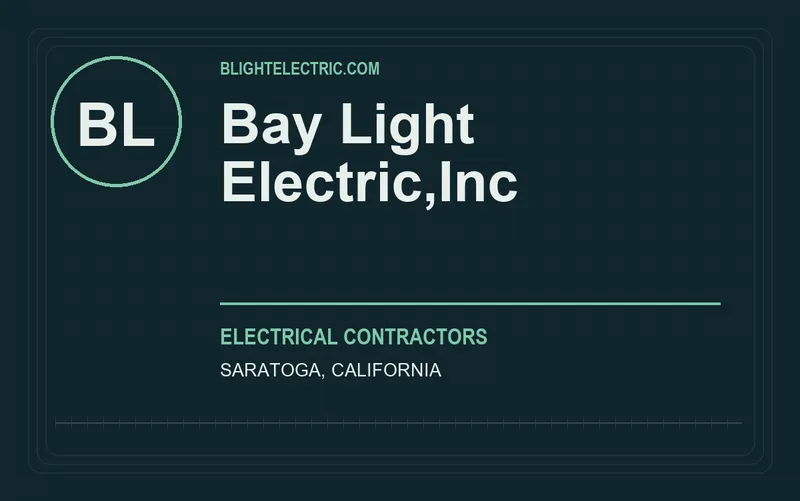 Bay Light Electric,Inc in Saratoga, California