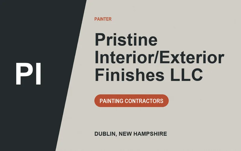 Pristine Interior/Exterior Finishes LLC in Dublin, New Hampshire