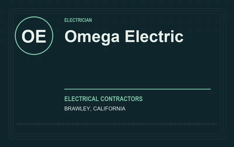 Omega Electric in Brawley, California