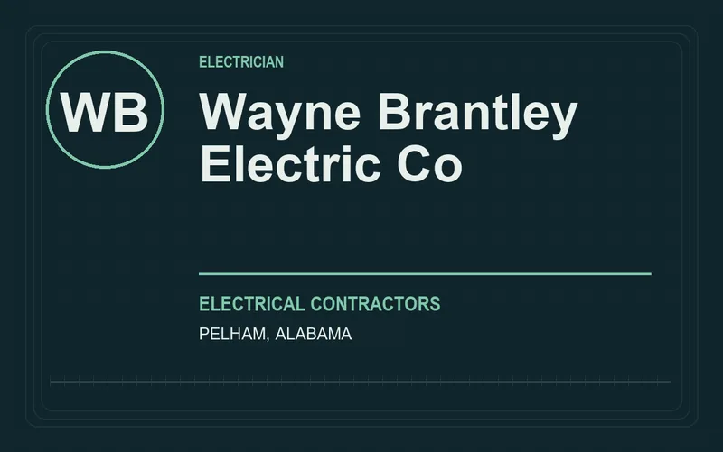 Wayne Brantley Electric Co in Pelham, Alabama