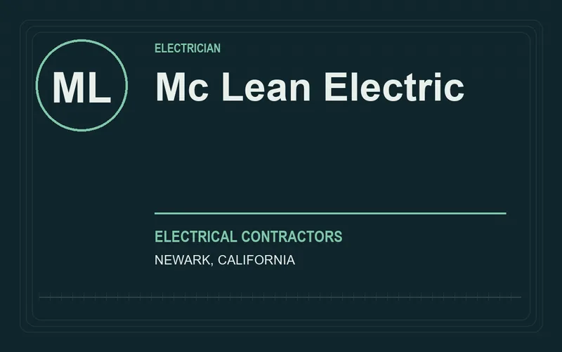 Mc Lean Electric in Newark, California