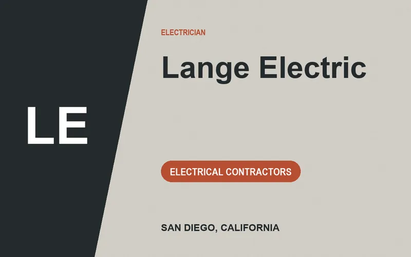 Lange Electric in San Diego, California