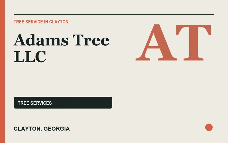 Adams Tree LLC in Clayton, Georgia