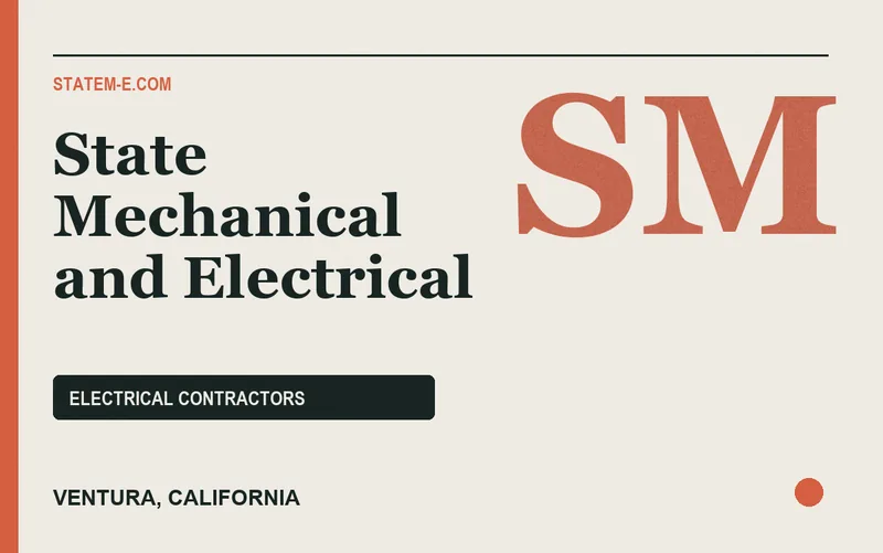 State Mechanical and Electrical in Ventura, California