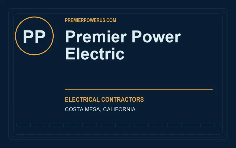 Premier Power Electric in Costa Mesa, California