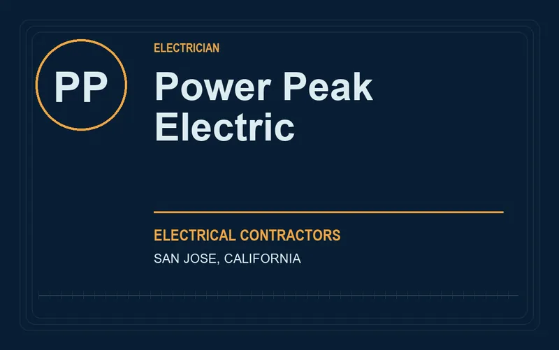 Power Peak Electric in San Jose, California