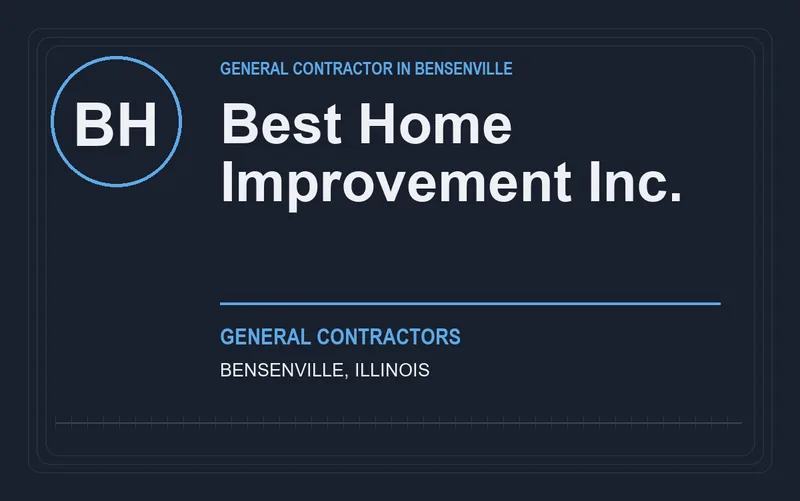 Best Home Improvement Inc. in Bensenville, Illinois
