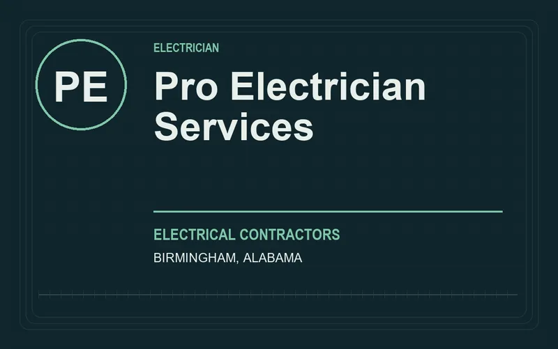 Pro Electrician Services in Birmingham, Alabama