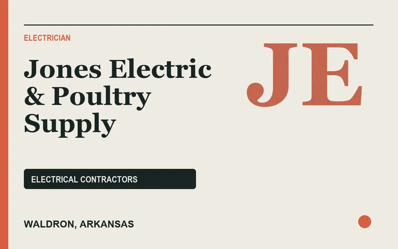 Jones Electric & Poultry Supply in Waldron, Arkansas