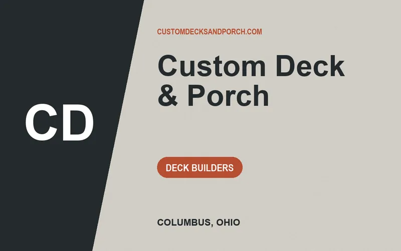 Custom Deck & Porch in Columbus, Ohio