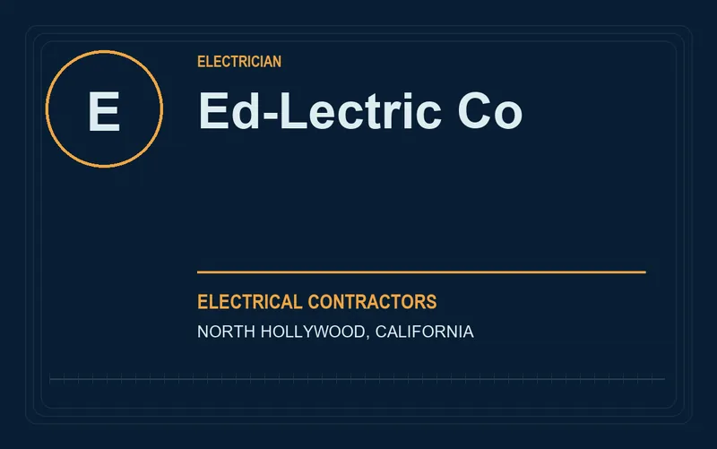 Ed-Lectric Co in North Hollywood, California