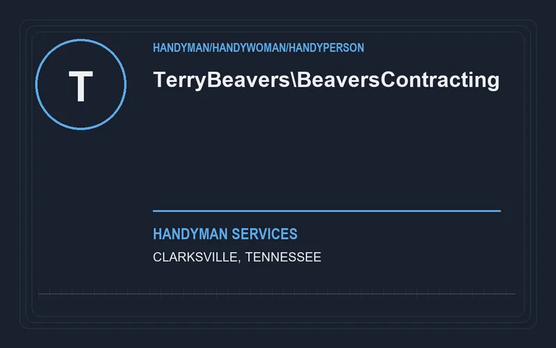 TerryBeavers\BeaversContracting in Clarksville, Tennessee