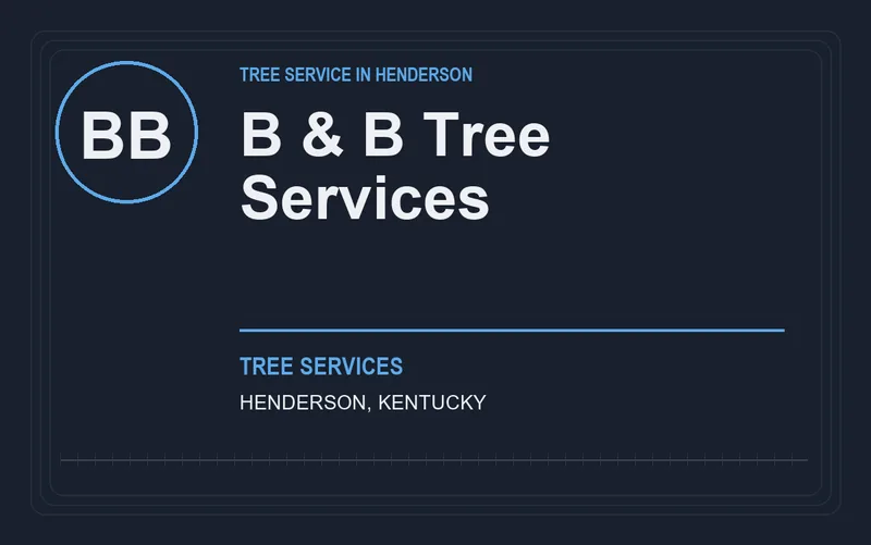 B & B Tree Services in Henderson, Kentucky