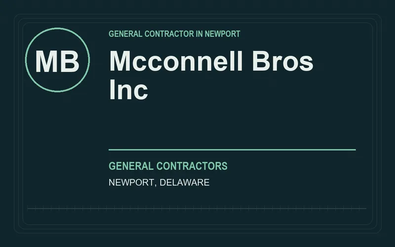 Mcconnell Bros Inc in Newport, Delaware