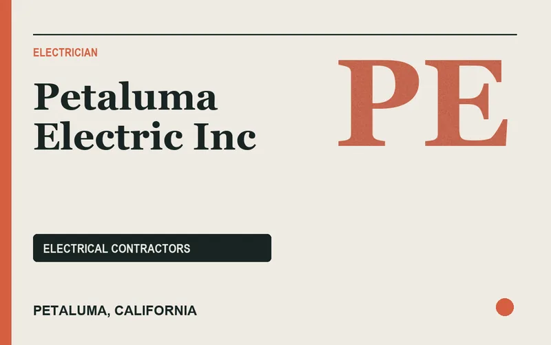 Petaluma Electric Inc in Petaluma, California
