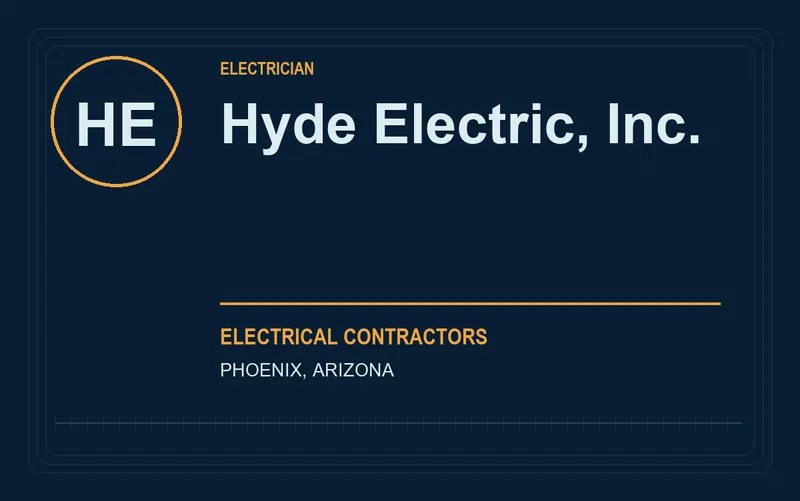 Hyde Electric, Inc. in Phoenix, Arizona