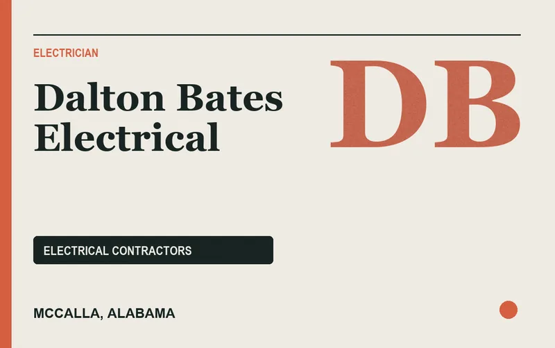 Dalton Bates Electrical in McCalla, Alabama