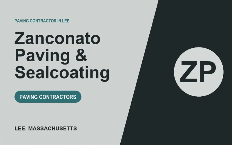 Zanconato Paving & Sealcoating in Lee, Massachusetts
