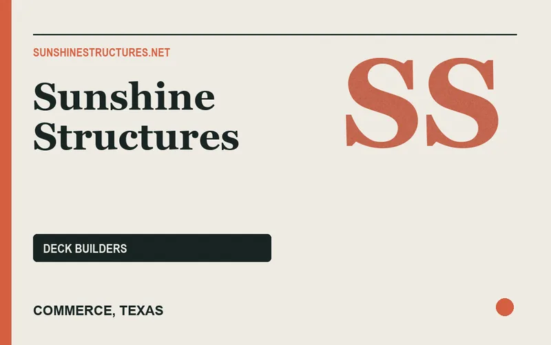 Sunshine Structures in Commerce, Texas