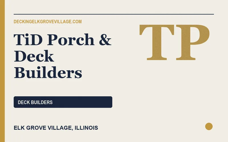 TiD Porch & Deck Builders in Elk Grove Village, Illinois