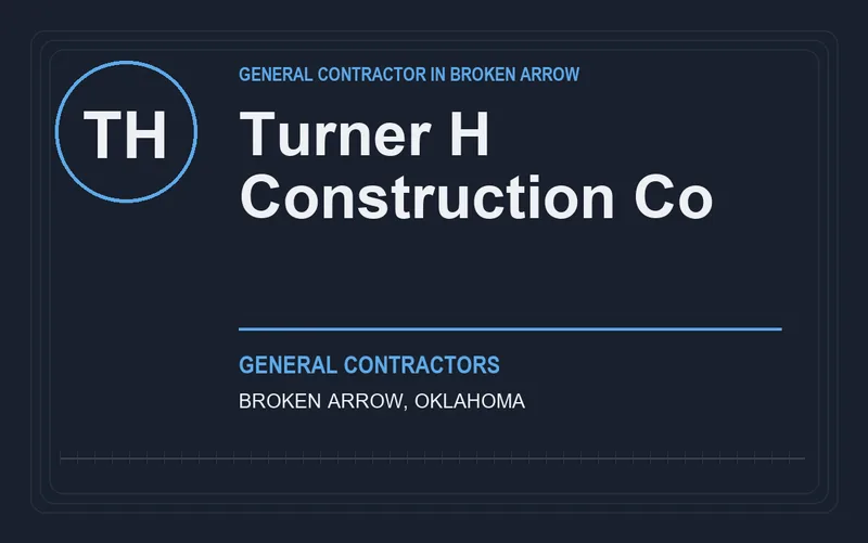 Turner H Construction Co in Broken Arrow, Oklahoma