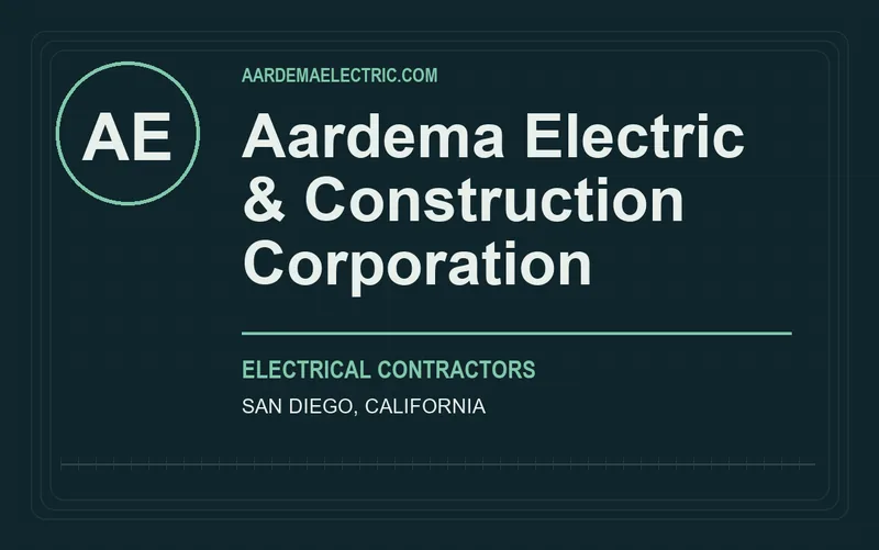Aardema Electric & Construction Corporation in San Diego, California