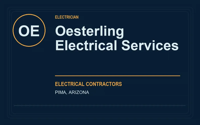 Oesterling Electrical Services in Pima, Arizona